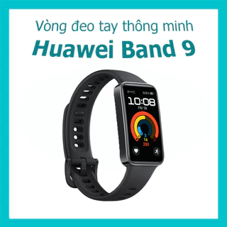 [Sẵn] Vòng đeo tay thông minh Huawei Band 9 - Bản quốc tế - Màu đen