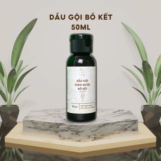 Dầu Gội Bồ Kết 50ML sạch gàu, giảm rụng, mọc tóc, mềm mượt thảo dược Salaka