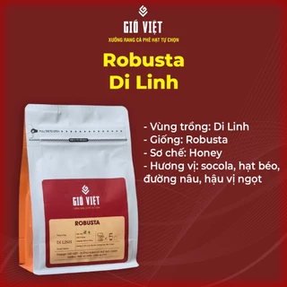 Cà phê Premium Robusta gu đậm đà truyền thống nguyên hạt Gió Việt Roaster