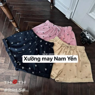 Quần Short Đùi Hình Nơ 3 Màu