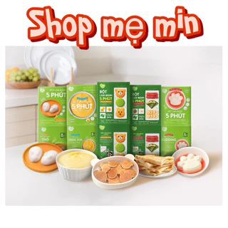 [MỚI] Bột làm Bánh&Váng sữa Mămmy cho bé 6M+. Bánh ăn dặm tiện lợi làm trong 5ph,bổ sung Vitamin&DHA