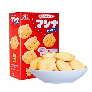 Bánh quy ăn dặm mặt cười Morinaga 43g