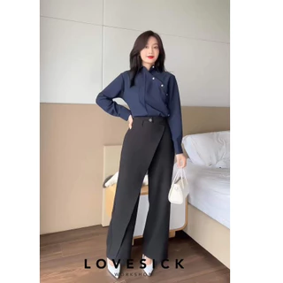 QUẦN VẠT ĐẮP CHÉO NỮ - CROSS PANT - LOVESICK