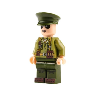 Đồ chơi lắp ráp army logo nhân vật mini quân đồng minh Mỹ thế chiến 2 (đóng túi) không kèm phụ kiện