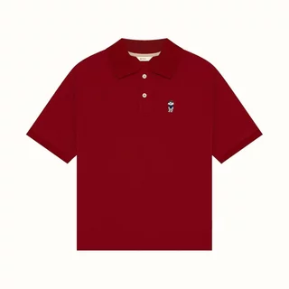 Áo Polo Unisex Logo Thêu, Camping Đi Làm Đi Học