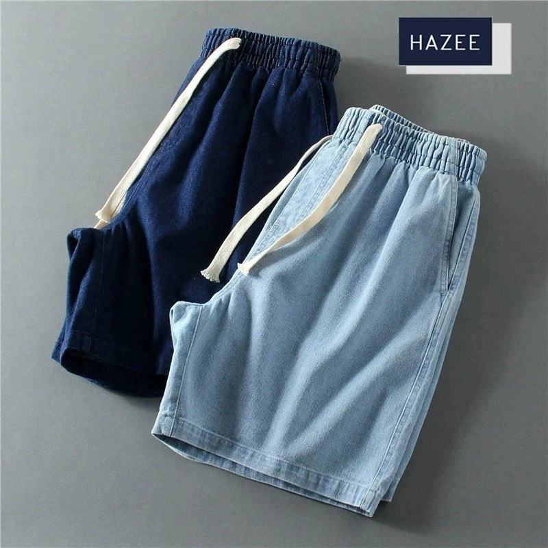 Quần Short Jeans Nam HAZEE – Mẫu Hot Trend, Đẹp Chuẩn Form, Co Giãn Thoải Mái, Mặc Hè Cực Mát