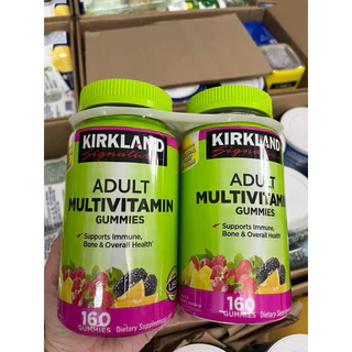 [US] Kẹo dẻo bổ sung Vitamin Adult Multivitamin gummies 160 viên Kirkland nhập mỹ