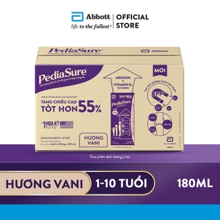 Thùng 48 Hộp Sữa nước Pediasure Vani 180ml/hộp