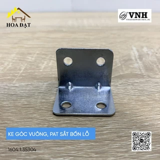 100 cái Ke góc vuông, Pat sắt bốn lỗ bắt góc bàn, giá, có sẵn giá rẻ