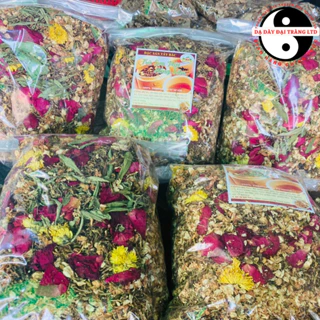 Trà sơn mật hồng sâm loại 1 1kg mix hoa nhài cỏ ngọt hoa cúc vàng. Trà sâm mật, sam hồng sapa giải độc mát gan ngủ ngon