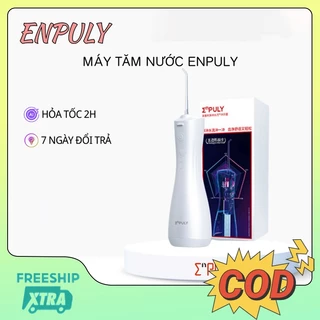 Máy tăm nước Enpuly ML8 pin 30 ngày,kháng khuẩn 99%,dung tích 250ml, 6 tốc độ, công nghệ bảo vệ nướu