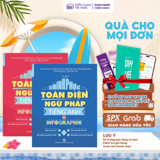 Sách - Combo Chinh phục toàn diện Ngữ pháp tiếng Anh bằng Infographic