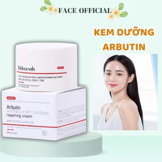 Kem dưỡng Deleventh Arbutin trắng da, kem dưỡng ẩm da mặt giúp trắng da, cải thiện làn da trắng sáng