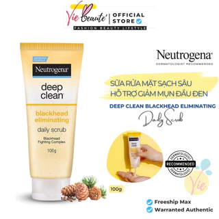 Tẩy Tế Bào Chết NEUTROGENA giảm và ngăn ngừa mụn đầu đen - Blackhead Eliminating Daily Scrub 100G