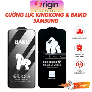 Cường lực Kingkong Baiko Samsung a03s a12 a13 a04 a32 a14 a24 a34 a54 s21 fe a53 a13 a23 a73 a72 a52 a22 a71 a50