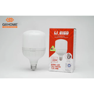 Bóng Led trụ nhôm thương hiệu G8 ánh sáng trắng thắp sáng trang trí gia đình nhà hàng khách sạn đám cưới