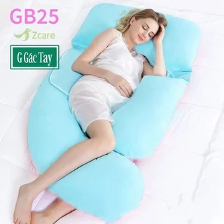 Gối Ôm Bà Bầu Gối G kê tay GB25 Zcare Với Gòn Thái Lan 7D Chống Xẹp, Độ Đàn Hồi Cao Với Vải Sợi Bông Tự Nhiên