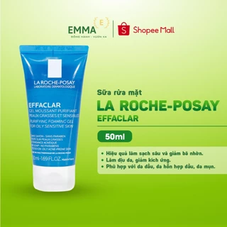 Gel Rửa Mặt La Roche Posay Tạo Bọt Làm Sạch Dành Cho Da Dầu Nhạy Cảm  50ml