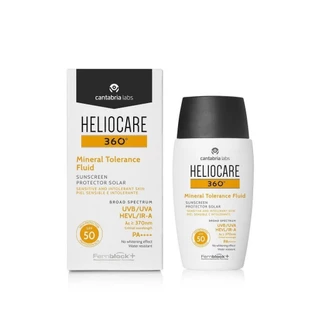 [Freeship] Kem Chống Nắng HELIOCARE 360° Mineral Tolerance Fluid Cho Da Nhạy Cảm, Da Dễ Kích Ứng