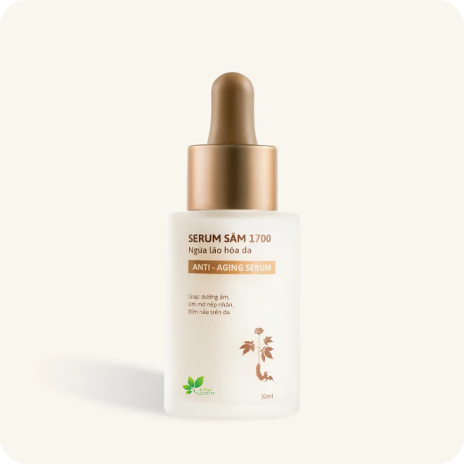 Serum Sâm 1700 Ngừa Lão Hóa Da