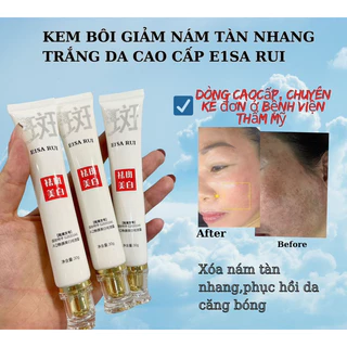 Kem Giảm Nám Tàn Nhang,Mờ Đốm Nâu,Làm Trắng Da Căng Bóng E1SA Rui Cao Cấp 30g