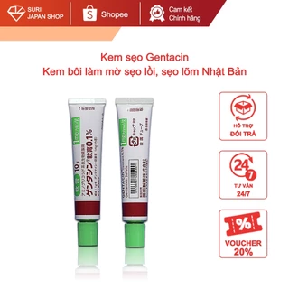 Kem sẹo Gentacin, Kem bôi làm mờ sẹo lồi, sẹo lõm Nhật Bản ( 10g / tuýp )