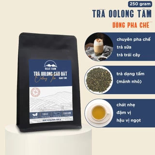 Trà Oolong Tấm Cầu Đất Dalat Farm - Túi 250g