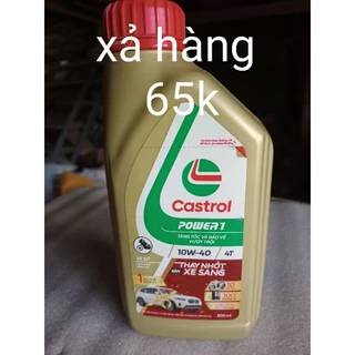 Dầu nhớt Castrol power 1 xe số 800ml. hàng giải thưởng đã bóc tem do quá ngày nhận thưởng