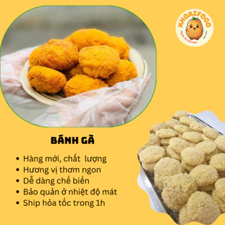 Bánh gà thần thánh KHOAIFOOD thơm ngon đậm vị, chiên nóng ăn ngay ( hộp 10 bánh )