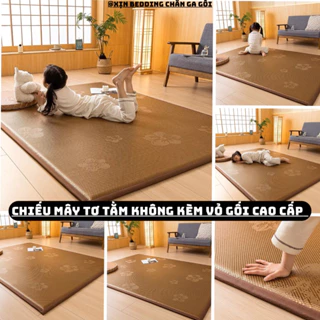 Chiếu điều hoà mây, chiếu điều hoà tơ tằm dùng 4 mùa thoáng mát êm ái 1m2,1m5,1m6,1m8,2m2 Xịn Bedding