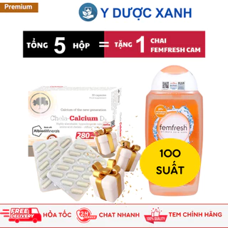 Mua [Chính Hãng] Canxi CHELA CALCIUM D3 30 viên, Bổ sung canxi cho bầu - Y Dược Xanh