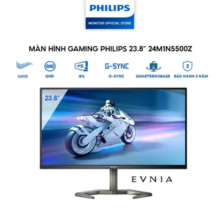 Màn Hình Gaming Philips 24M1N5500Z 23.8" QHD IPS 165Hz - Hàng chính hãng