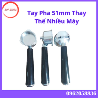 Tay Pha đôi máy pha  51mm CM6863-CM6826- CM3000- CM3010 Phụ Kiện Máy Pha Cà Phê Chính Hãng