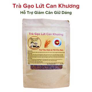 Trà Gạo Lứt Đại Linh, đã rang củi hạ thổ và sàng sảy kỹ càng size 200g/500g