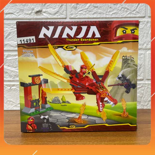 NINJA Đồ Chơi Lắp Ráp NINJA  Kai Fire Dragon 11491 ( 93 chi tiết )