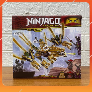 NINJA Đồ Chơi Lắp Ráp NINJA The Golden Dragon Lari  11160 ( 171 chi tiết )