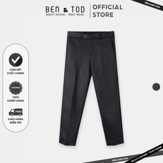 Quần Tây Nam BEN & TOD SL2120BC203 form SLIMFIT cotton co giãn thoáng mát cao cấp local brand