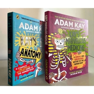 Adam Kay (Kay's Anatomy & Kay's Marvellous Medicine) - 2 Books | Bản Nhập Khẩu