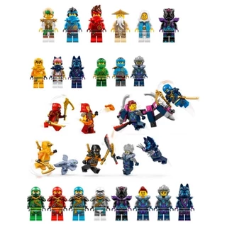 Tổng hợp Lego Minifigues Ninjago Real - Tách set - Pack Lẻ Mini hàng chính hãng new