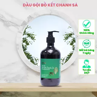 Dầu gội HATA 500ml giảm gàu, giảm gãy rụng, kích mọc tóc, dầu gội đầu bồ kết chanh sả lành tính