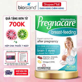 Vitamin tổng hợp cho mẹ sau sinh Pregnacare Breast-Feeding giúp lợi sữa và bổ sung dưỡng chất cho bé khỏe mạnh