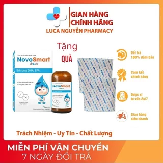 DHA cho bé Novosmart DHA nhỏ giọt, không tanh, dễ uống, dễ sử dụng