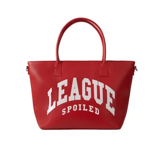 Túi Tote SPOILED cỡ lớn League Da PU cao cấp / Đỏ