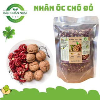 Hạt óc chó đỏ Mỹ chĩnh hãng BẢO QUÂN 500G Hàng nhập khẩu cao cấp Date mới thơm ngon