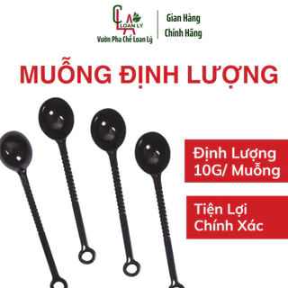 Muỗng Định Lượng 10g Dài 21cm Dụng Cụ Pha Chế Nhựa Cao Cấp Vườn Pha Chế Loan Lý