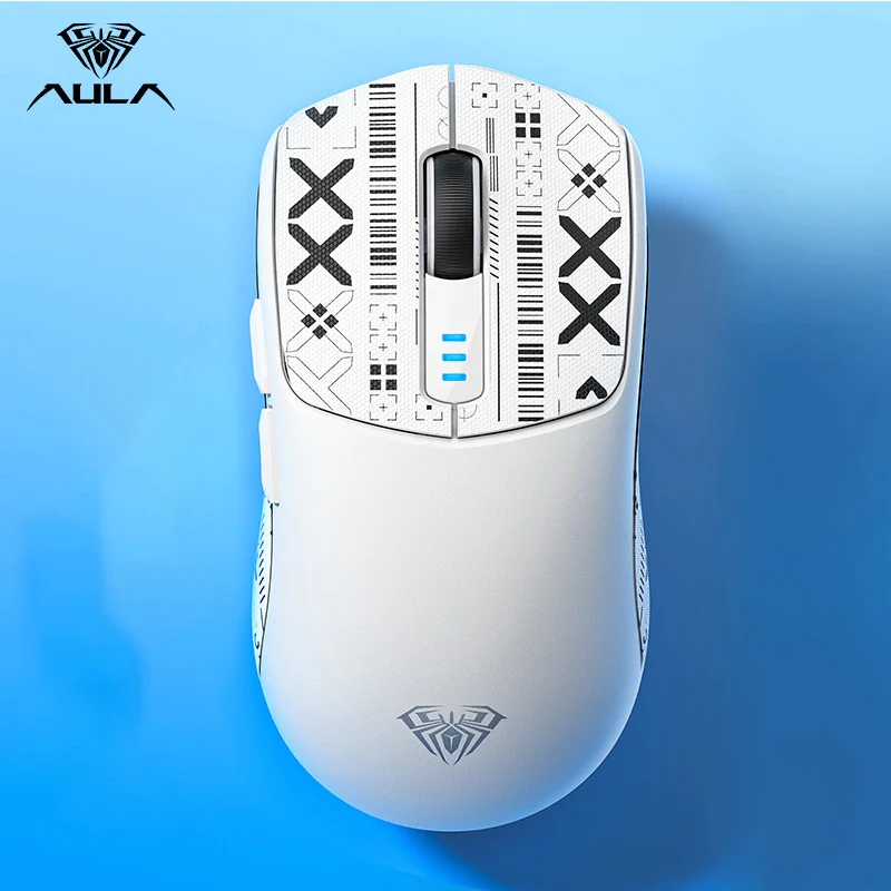 Chuột gaming AULA SC580 - 3 Mode kết nối - 10,000 DPI -Trọng lượng 81 gr pin 500 mAh - Bh 12T