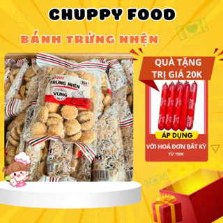 Bánh Vòng Mè 🎁CHUPPY FOOD🎁 500G Bánh Vòng Vừng Bơ Sữa, Bánh Trứng Nhện, Vòng Dừa, Bánh Tuổi Thơn