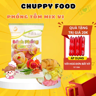 Phồng Tôm Cà Mau🎁CHUPPY FOOD🎁 Các Loại Phồng Tôm Nguyên Hậu, Phồng Rau Củ Ngũ Sắc, Phồng Tôm Năm Căn