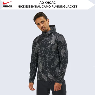 Áo khoác thể thao nam nữ N-i-k-e Dr-FT Essential Camo Running Jacket