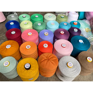 400G Sợi Cotton Úc ,Cottton Mỹ Mềm Mịn Đan Móc Áo Váy mùa Hè 🎀